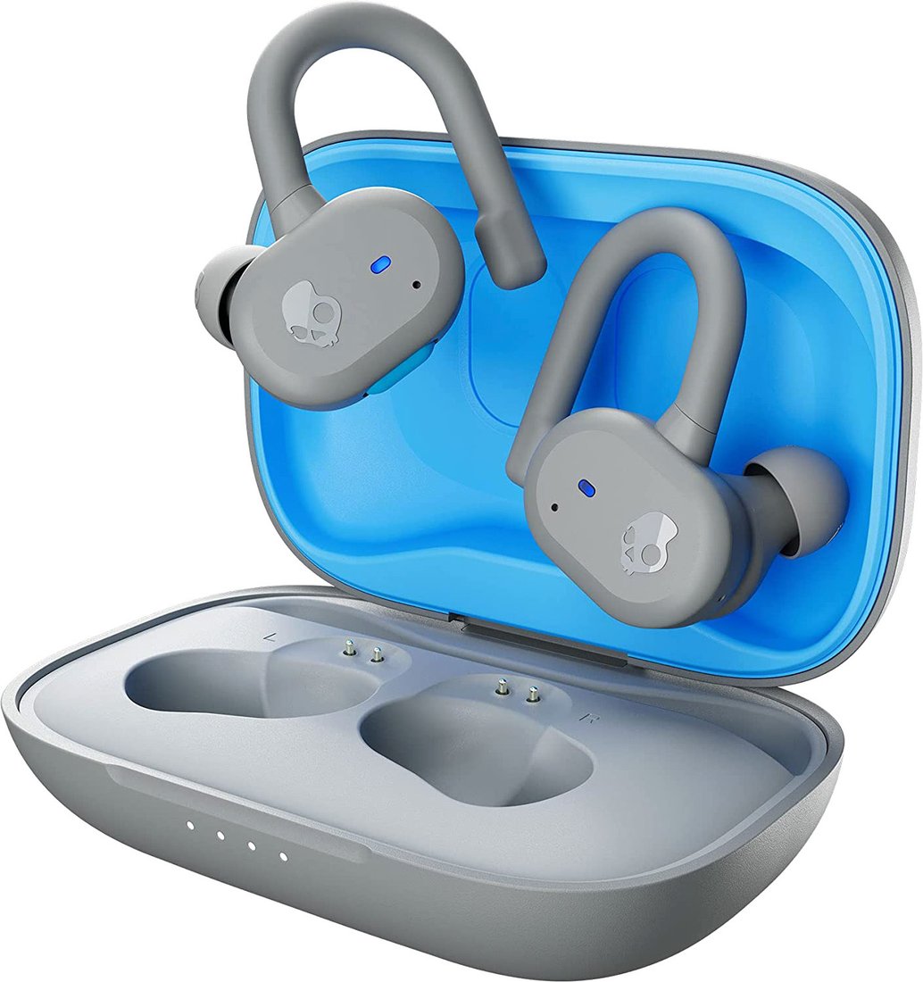 

Наушники Skullcandy Push Active (серый/голубой)