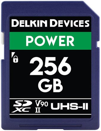 Карта памяти Delkin Devices SDXC Power UHS-II 256GB
