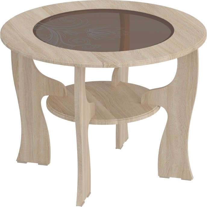 

Журнальный столик Мебельград №13 (дуб сонома/ель карпатская)