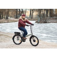 Электровелосипед Shulz E-Easy Fat (светло-серый)