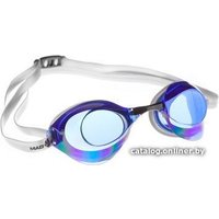 Очки для плавания Mad Wave Turbo Racer II Rainbow (синий)