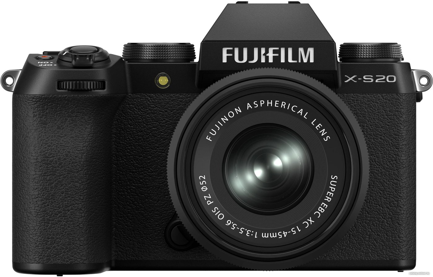 Беззеркальный фотоаппарат Fujifilm X-S20 Kit 15-45mm (черный)