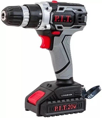 

Дрель-шуруповерт P.I.T. PSR18-D3 (с 2-мя АКБ, кейс)