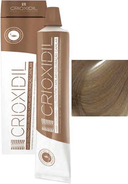 Крем-краска для волос Crioxidil Silk Color 9.1tc светлый блондин пепельный