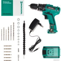 Ударная дрель-шуруповерт Rokodil Twist 2 Pro Impact 1045942 (с 1-им АКБ, кейс)