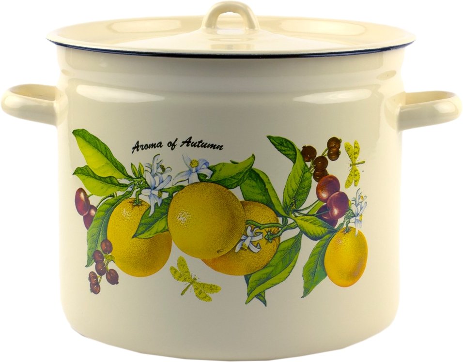 

Кастрюля Лысьвенские эмали Фруктовая фантазия С-1621/4Км