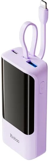 

Внешний аккумулятор Yoobao LS10 Lightning 10000mAh (фиолетовый)
