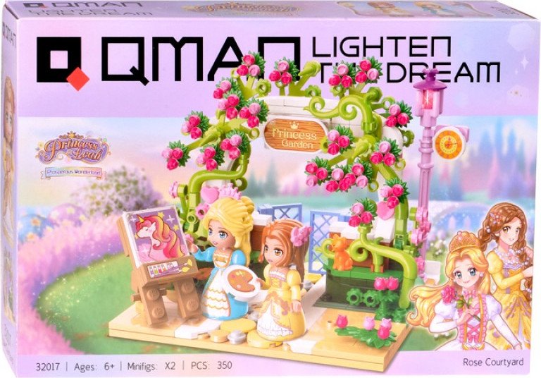 

Конструктор Qman Rose Courtyard 32017