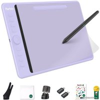 Графический планшет Parblo Intangbo M (сиреневый)