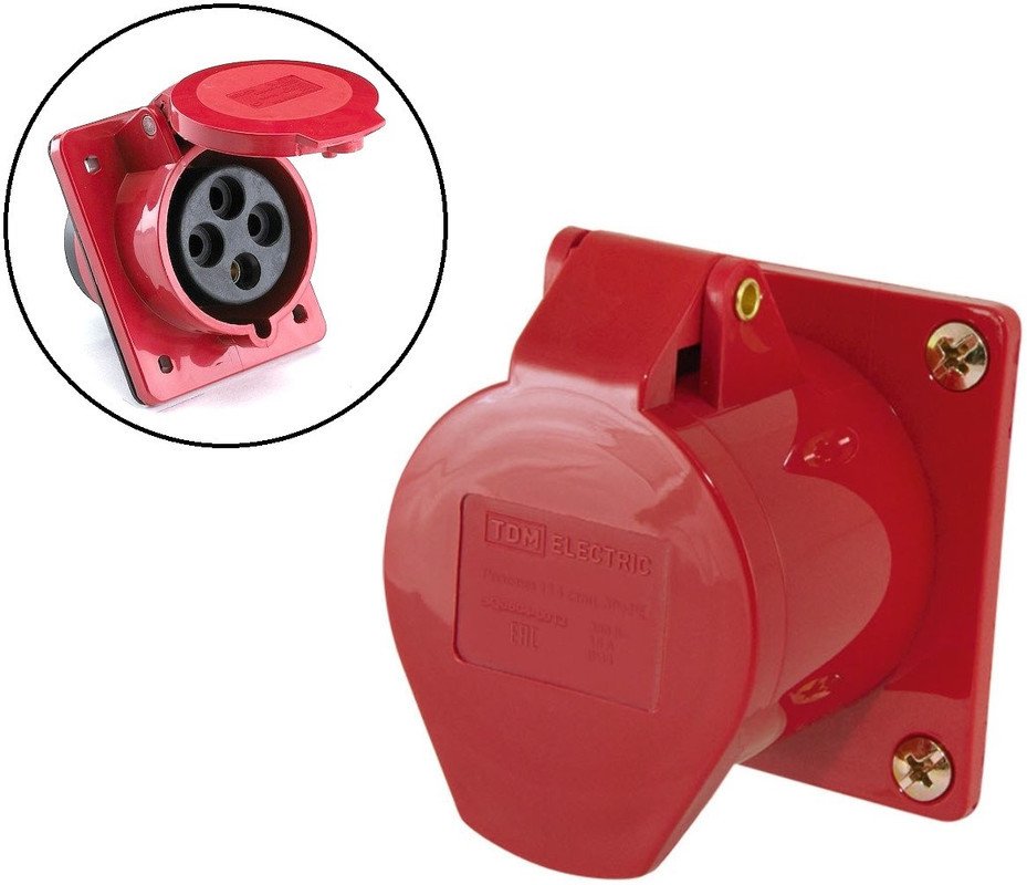 

Розетка промышленная TDM Electric SQ0604-0012