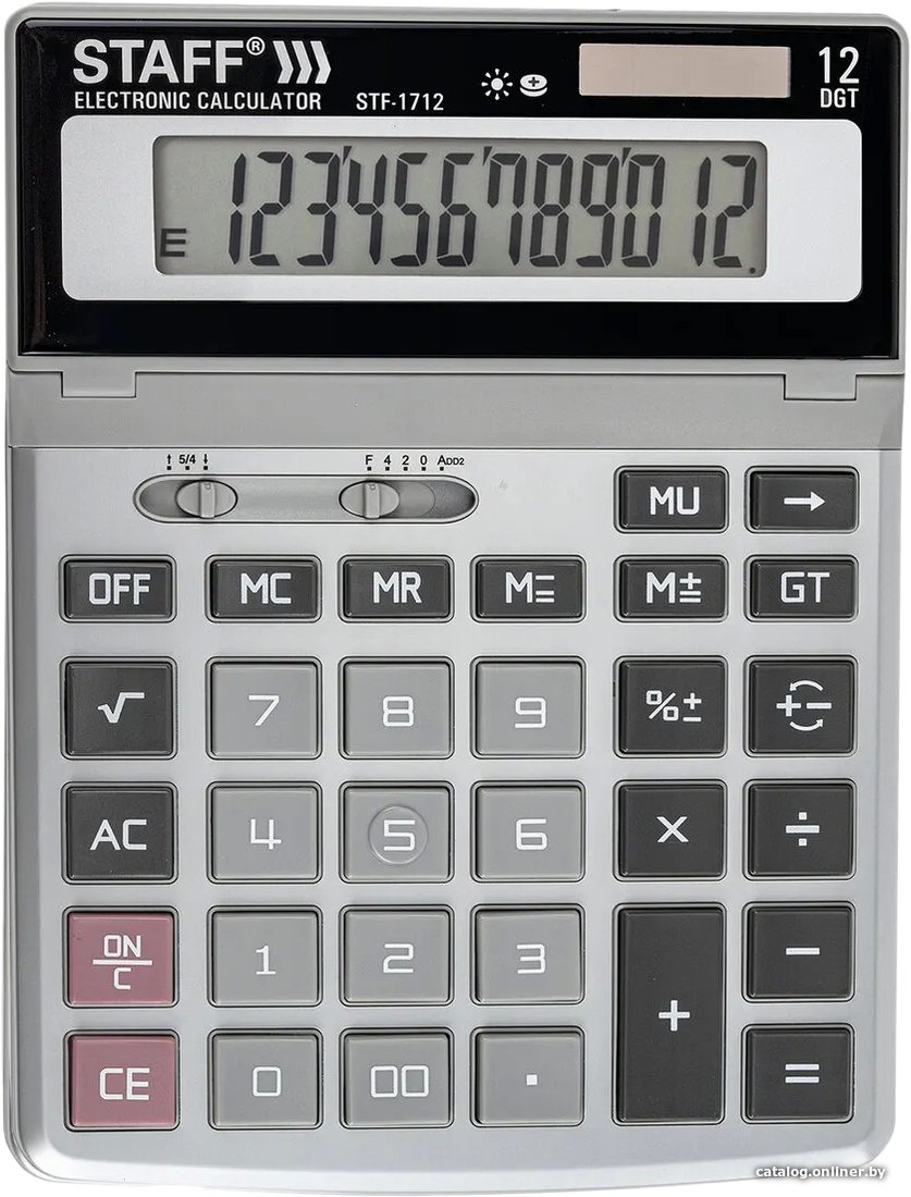 Бухгалтерский калькулятор Staff STF-1712 250121