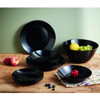 Набор тарелок Luminarc Zelie V3915 (19шт, черный)