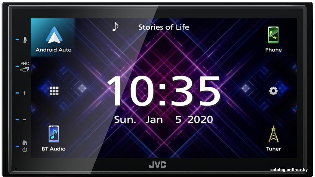 USB-магнитола JVC KW-M560BT