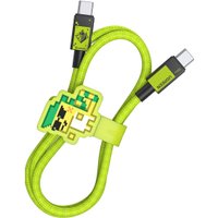 Кабель Ugreen L512 USB Type-C - USB Type-C 45063GI (1 м, зеленый)