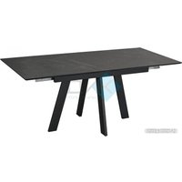 Кухонный стол DikLine WINGS Black (мрамор блэк)