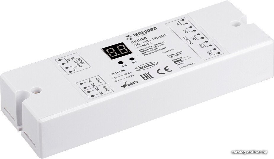 Контроллер RGB Arlight Intelligent DALI-104-PD-SUF (12-36V, 4х8А) 026504