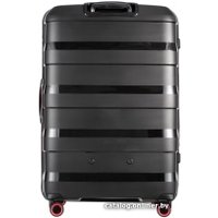 Чемодан-спиннер Puccini Montreal 77 см (черный)
