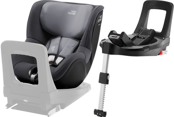 

Детское автокресло Britax Romer Dualfix 5Z Set (midnight grey)