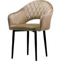 Стул Памир София F08 Поворотный (бежевый/черная опора)