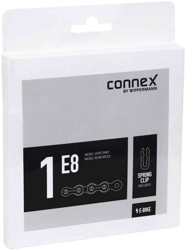 

Цепь велосипедная Connex 1E8 1/2"x1/8" 124L
