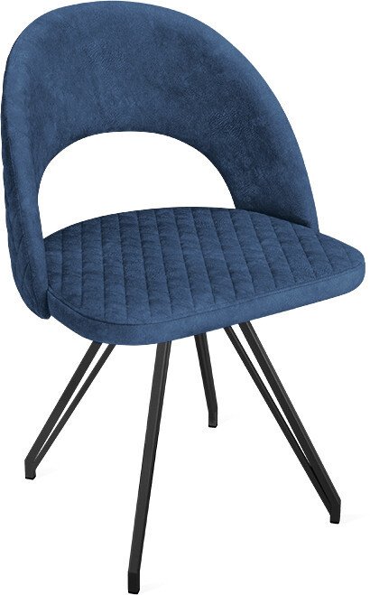 

Стул Трия Гэтсби К4 (черный муар/микровелюр Wellmart Blue)