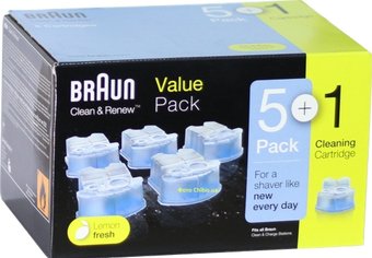Braun CCR5+1 Clean Renew с чистящей жидкостью