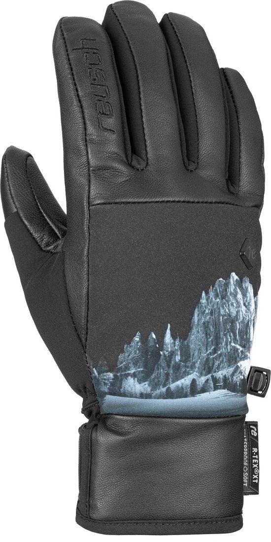 

Горнолыжные перчатки Reusch Giorgia R-Tex Xt 6031277-9027 (р-р 6.5, black/mountain inch)