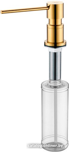 Дозатор для моющего средства Paulmark Kraft D003-G (золото)
