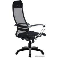 Офисное кресло Metta SU-1-BK Комплект 1, Pl тр/сечен (пластиковые ролики, черный)