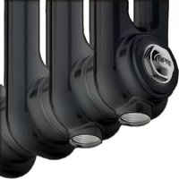 Стальной трубчатый радиатор Rifar Tubog 2180-09-D1 (нижнее подключение, антрацит)