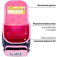 Школьный рюкзак Юнландия Wise. Donut Worry 272073