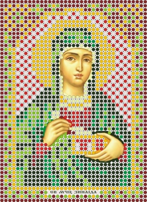 

Набор для вышивания Русская сказка Св. мученица Зинаида Тарсийская ММ-029б