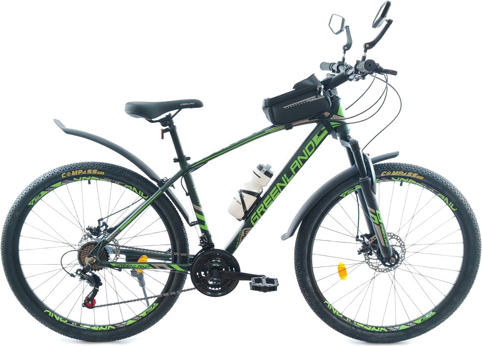 

Велосипед Greenland Draft 27.5 р.17 2025 (зеленый)