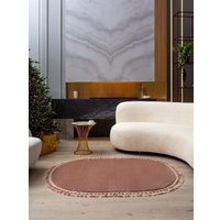 Ковер для жилой комнаты Arya Carolina 8680943226969 (коричневый)