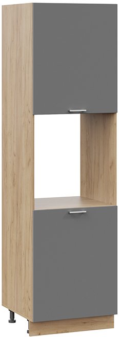 

Шкаф напольный Трия Габриэлла 1П6 (дуб крафт золотой/титан)