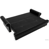 Диван Лига диванов Сплин 101692 (экокожа, черный)