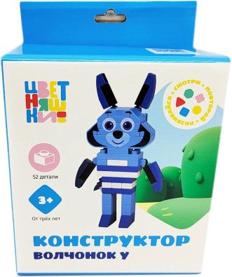 

Конструктор On Time Цветняшки 45176 Волчонок У