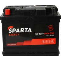 Автомобильный аккумулятор Sparta Energy рус L+ (62 А·ч)
