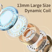 Наушники Rock Space Retro Style TWS Clamshell