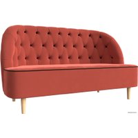 Диван Лига диванов Амиса 109839 (коралловый)