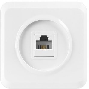 Розетка компьютерная SmartBuy SBE-03w-S1-RJ