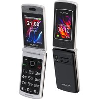 Кнопочный телефон Maxvi E28 (черный)