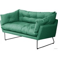 Диван Brioli Анико двухместный (J16/азур)