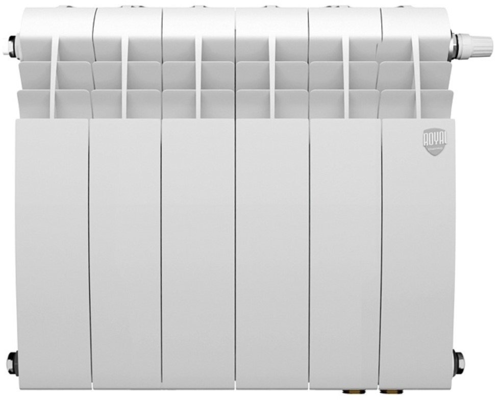 

Биметаллический радиатор Royal Thermo BiLiner 350 Bianco Traffico VDR (6 секций)