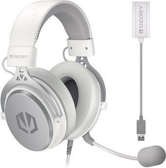 Наушники Endorfy Viro Plus USB (белый)