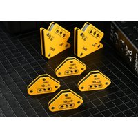 Угольник магнитный Deli DL-HDW06-EH1