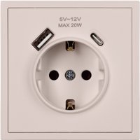 Розетка SmartBuy Капелла SBE-09i-16-S1-USB