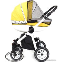 Универсальная коляска Dada Paradiso Group Glamour Yellow (3 в 1)