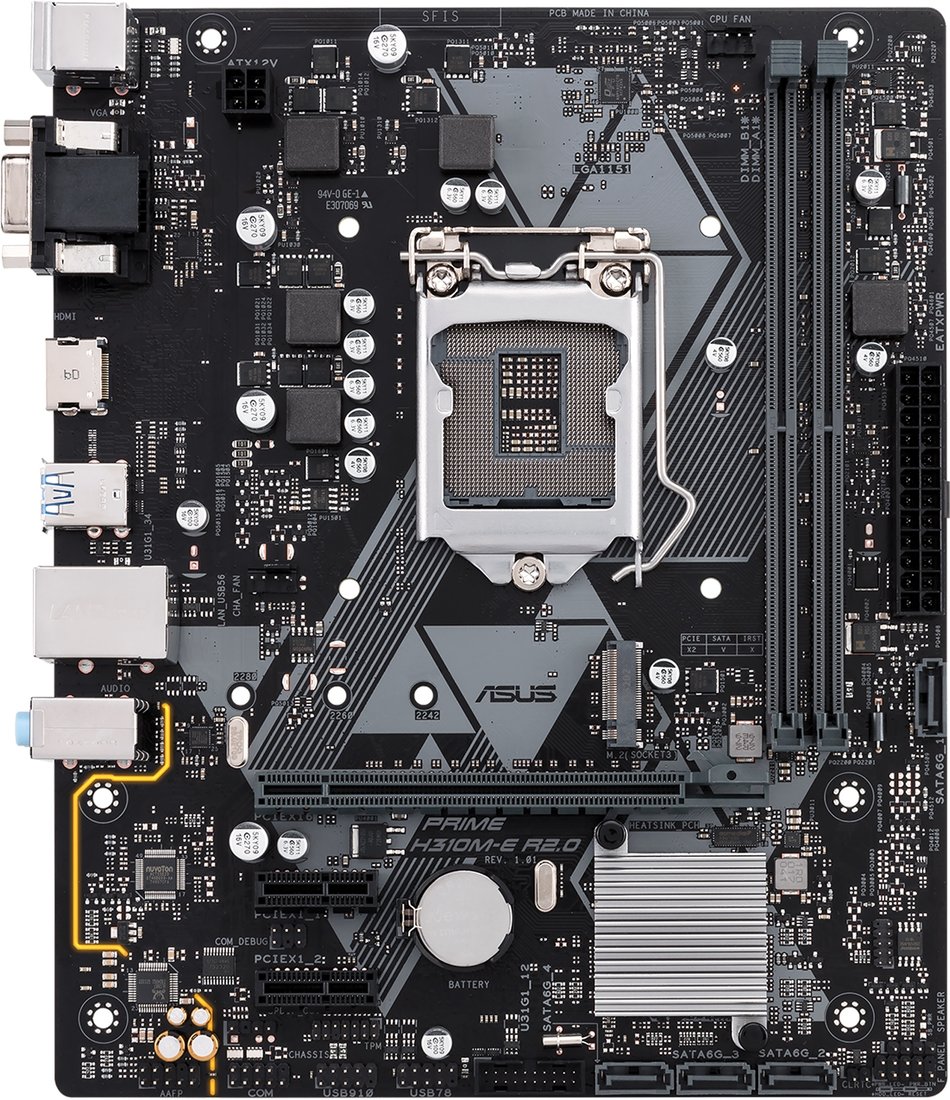 

Материнская плата ASUS Prime H310M-E R2.0