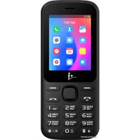 Кнопочный телефон F+ F257 (черный)